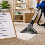 Professional Carpet Cleaning Checklist Every Tenant Should Know