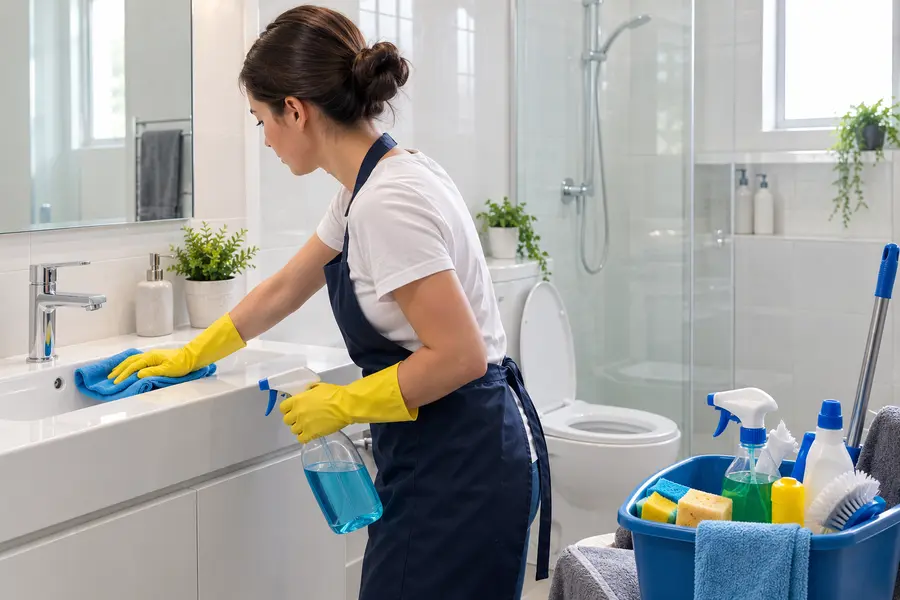 Best Way to Deep Clean Bathroom Before a Rental Inspection